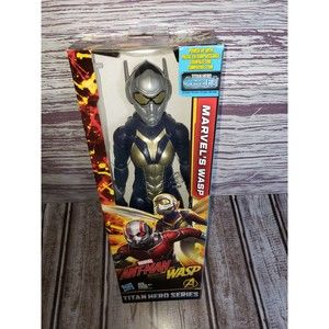 Rare Marvel's Wasp Ant-Man and The Wasp Titan Hero Series Power FX Action Figure